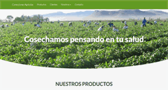 Desktop Screenshot of coneccionesagricolas.com